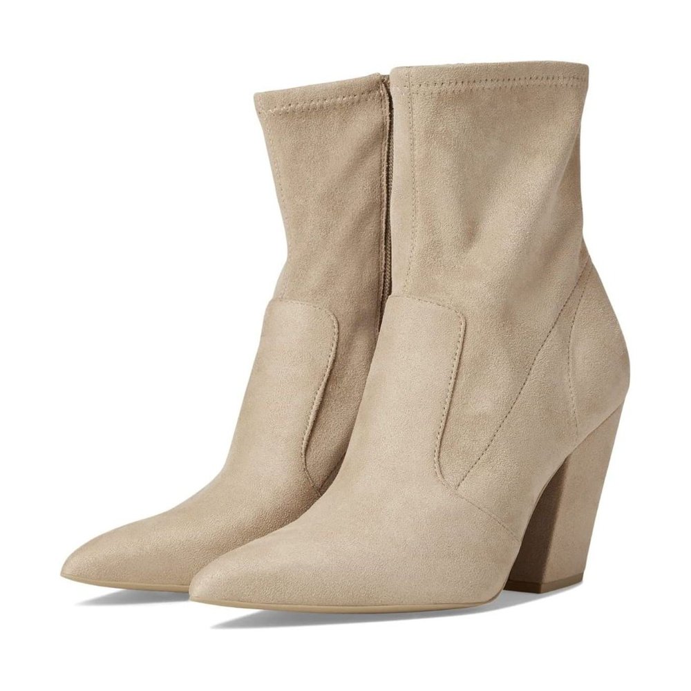 Dolce Vita Boots Nellow Dune Suede Heeled Booties